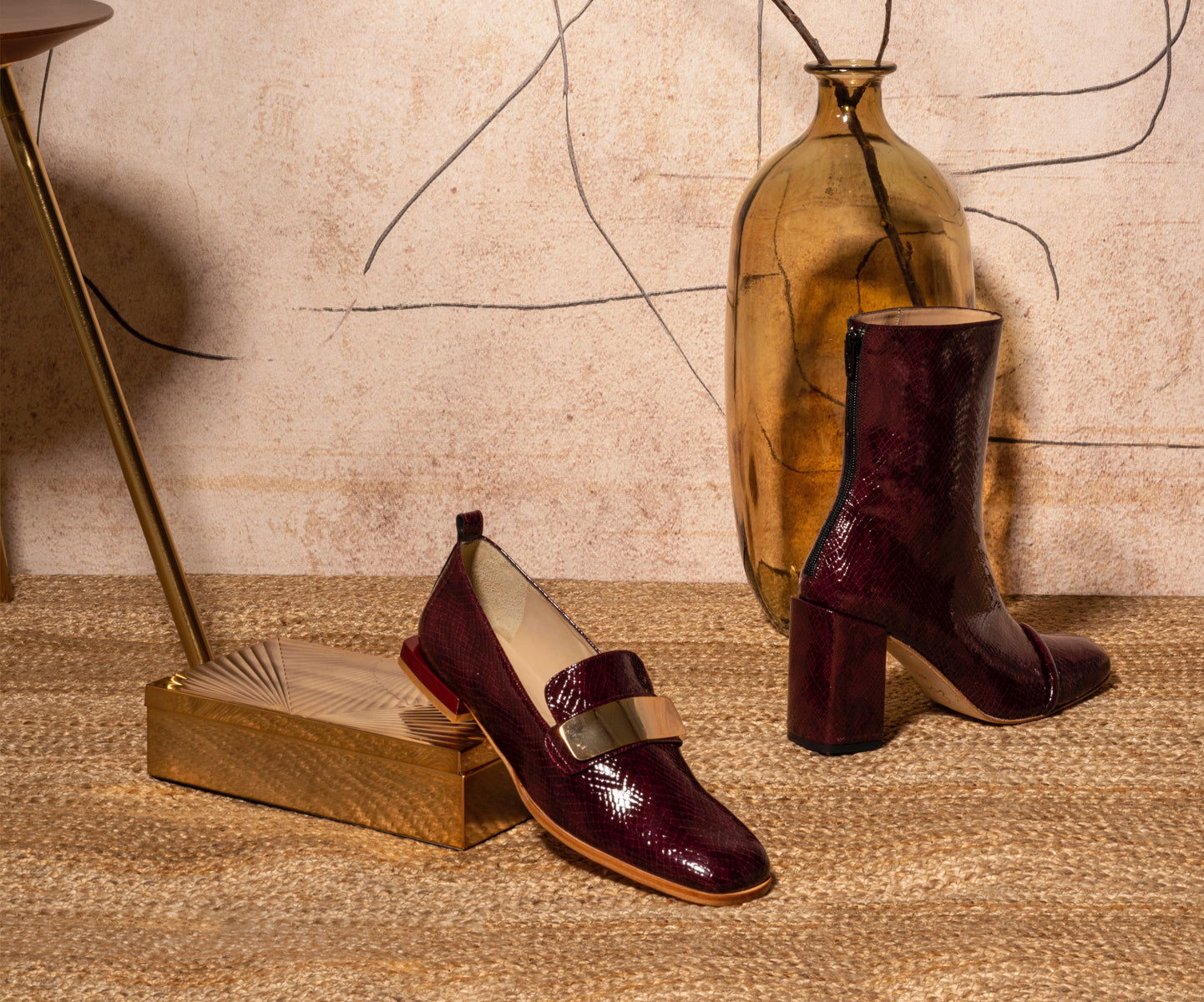 MAX LOAFER, Burgundy