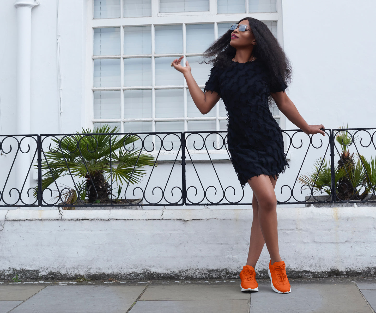 NEKA SNEAKER, Burnt Orange