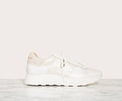 NEKA SNEAKER, White Croc